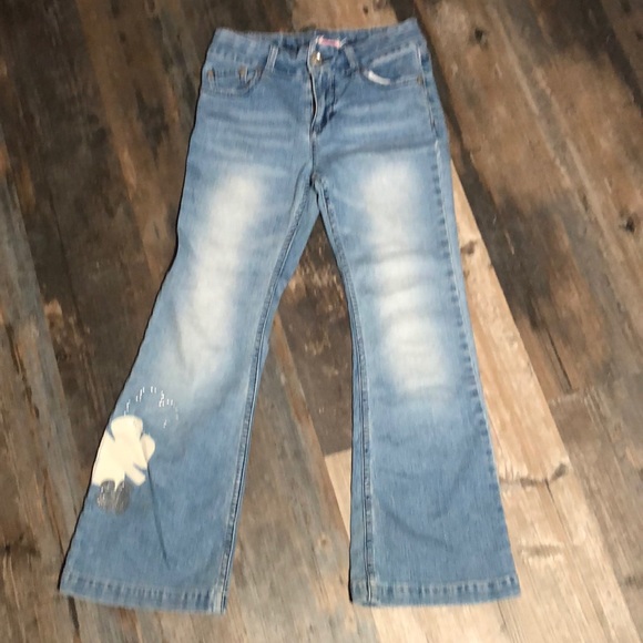 Super cool wide leg jeans with embellishments - Picture 1 of 12